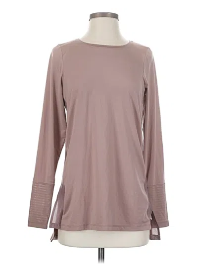 Pre-owned Rei Co Op Long Sleeve T-shirt In Brown