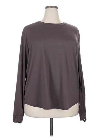 Pre-owned Rei Co Op Long Sleeve T-shirt In Gray