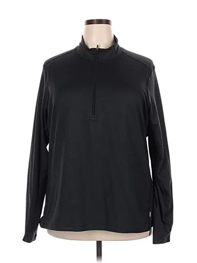 Pre-owned Rei Co Op Long Sleeve Turtleneck In Black