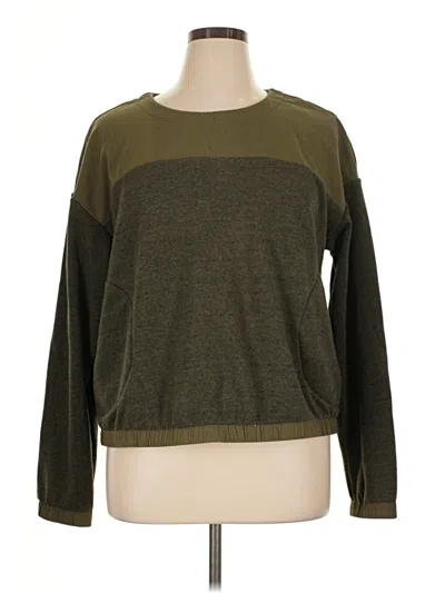 Pre-owned Rei Co Op Pullover Sweater In Green