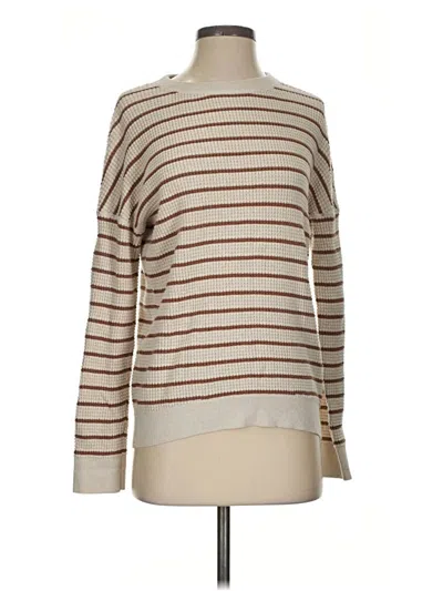 Pre-owned Rei Co Op Pullover Sweater In Tan