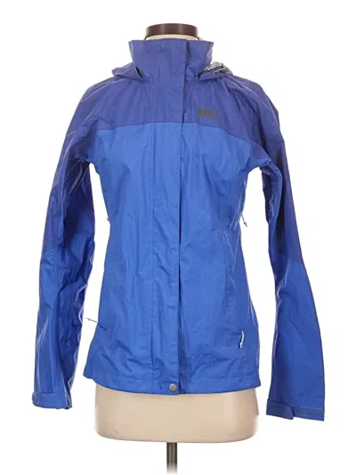 Pre-owned Rei Co Op Raincoat In Blue