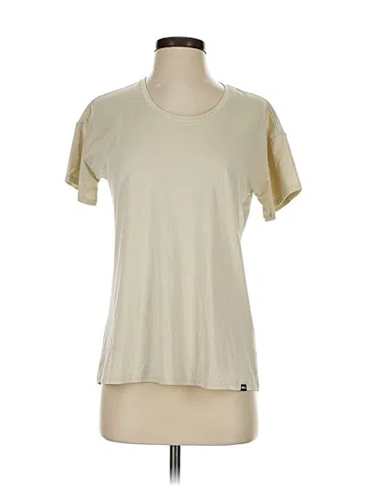 Pre-owned Rei Co Op Short Sleeve T-shirt In White