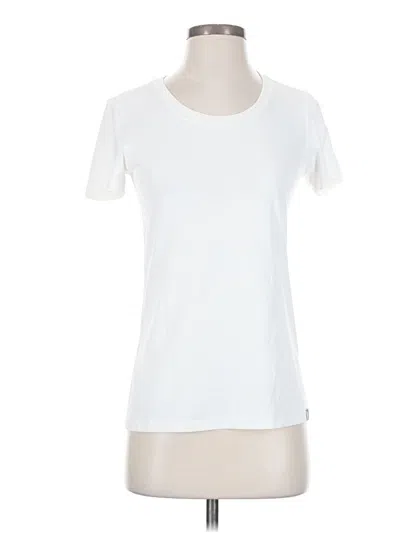 Pre-owned Rei Co Op Short Sleeve T-shirt In White