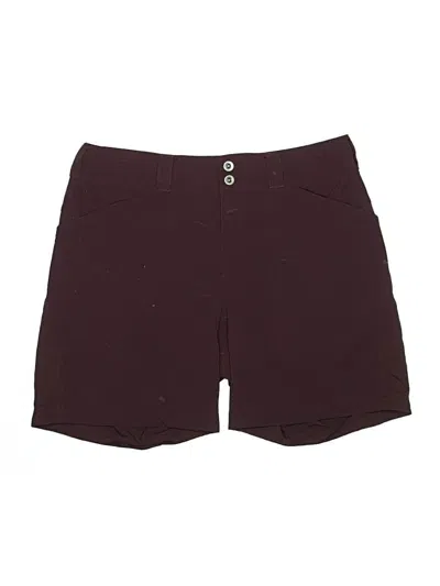 Pre-owned Rei Co Op Shorts In Burgundy