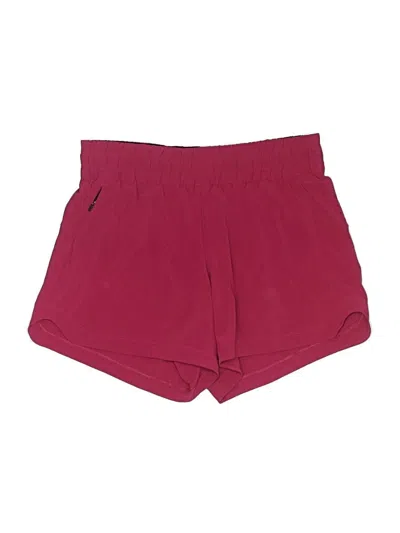 Pre-owned Rei Co Op Shorts In Burgundy