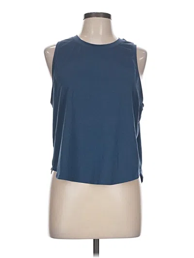 Pre-owned Rei Co Op Sleeveless T-shirt In Blue