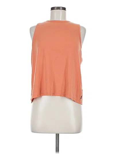 Pre-owned Rei Co Op Sleeveless T-shirt In Orange