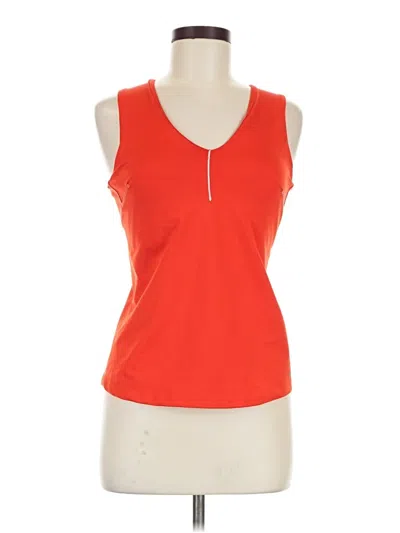 Pre-owned Rei Co Op Sleeveless T-shirt In Orange