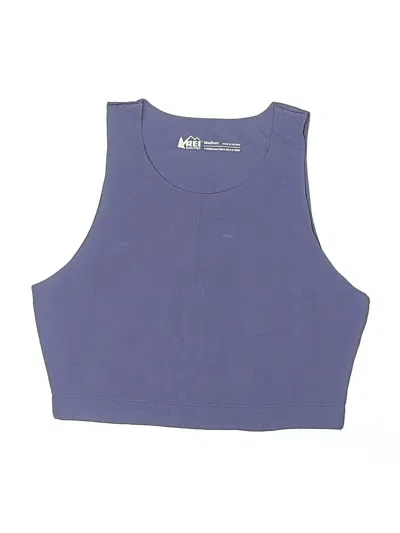 Pre-owned Rei Co Op Swimsuit Top Purple Swimwear