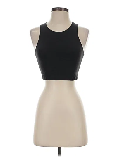 Pre-owned Rei Co Op Tank Top Black Halter Neckline Tops