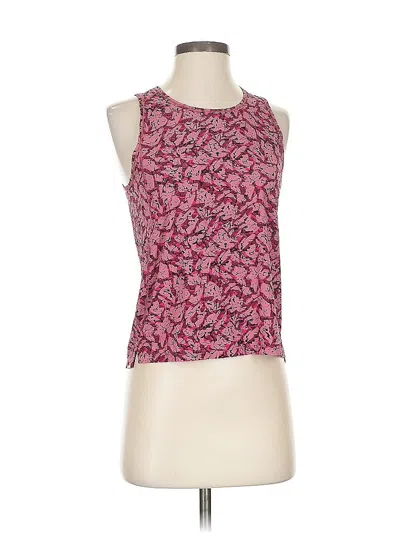 Pre-owned Rei Co Op Tank Top Pink Halter Neckline Tops