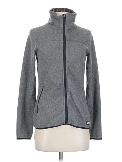 Pre-owned Rei Co Op Track Jacket In Gray