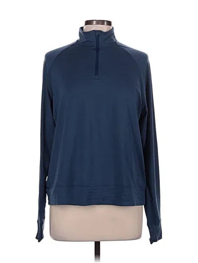 Pre-owned Rei Co Op Turtleneck Sweater In Blue
