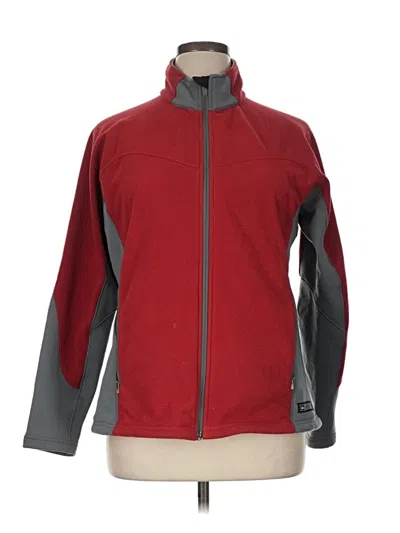 Pre-owned Rei Fleece Jacket In Red