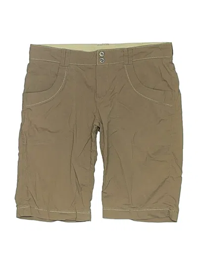 Pre-owned Rei Khaki Shorts In Brown