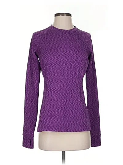 Pre-owned Rei Long Sleeve T-shirt In Purple