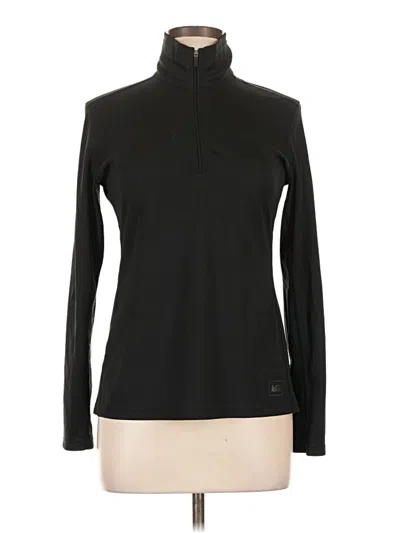 Pre-owned Rei Long Sleeve Turtleneck In Black