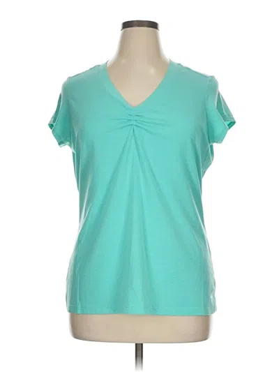 Pre-owned Rei Short Sleeve T-shirt In Blue