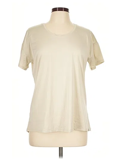 Pre-owned Rei Short Sleeve T-shirt In Ivory