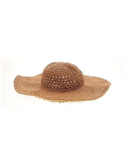 Pre-owned Rei Sun Hat In Brown