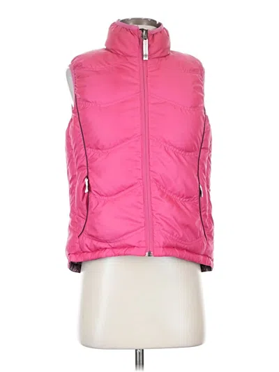 Pre-owned Rei Vest In Burgundy