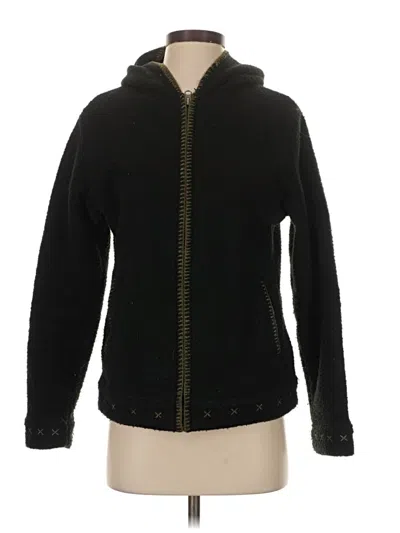 Pre-owned Rei Zip Up Hoodie In Black