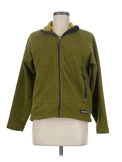 Pre-owned Rei Zip Up Hoodie In Green