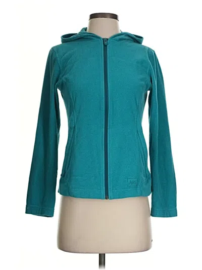 Pre-owned Rei Zip Up Hoodie In Teal