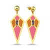 Reian Jewellery Women's Audrey B Pink & Orange