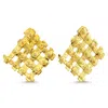 Reian Jewellery Women's Gold Cage Earrings