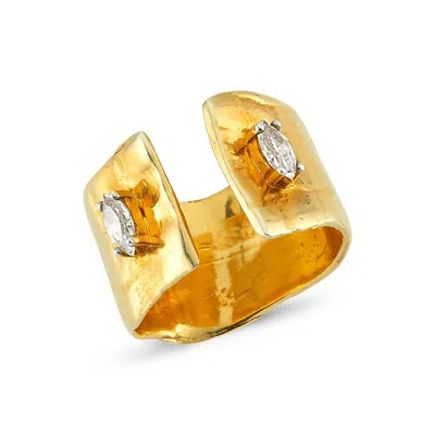 Reian Jewellery Women's Gold Diana Ring