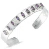 Reian Jewellery Women's Pink / Purple Troya Purple Marquise Cuff