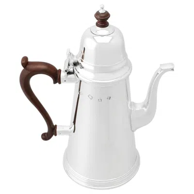 Pre-owned Reid & Sons 1 Vintage Sterling Silver Coffee Pot By Reid & Sons, 1975