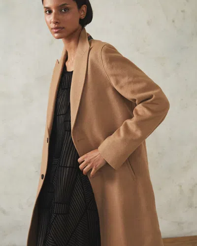 Reid Crosby Coat In Camel
