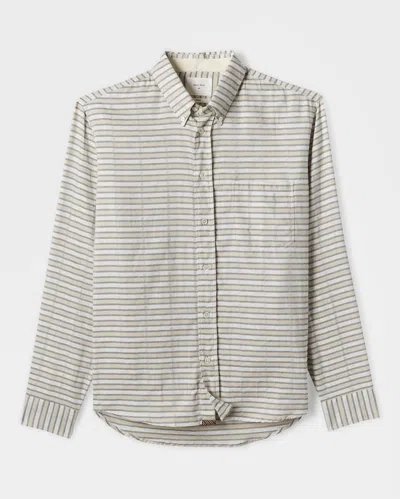 Reid Taped Tuscumbia Shirt In Natural