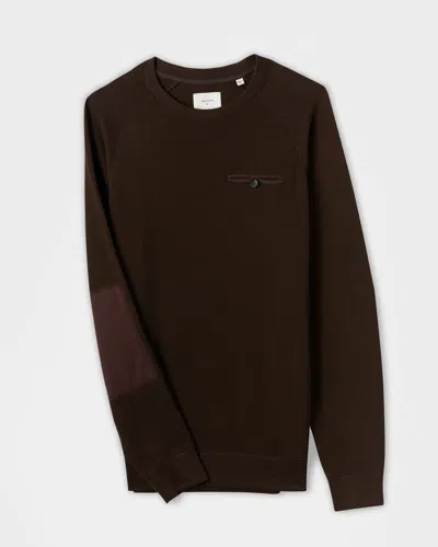 Reid Tommy Crew In Dark Brown