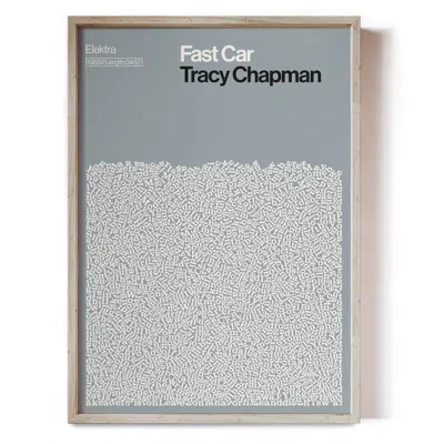 Reign & Hail Fast Car - Tracy Chapman - Multicolour, Neutrals In Gray