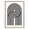 Reign & Hail Geometric Typography Print ‘a-z'