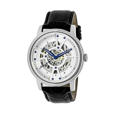 Reign Belfour Automatic Silver Dial Men's Watch Reirn3601 In Black / Blue / Silver