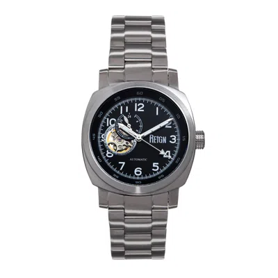 Reign Impaler Black Dial Mens Watch Reirn6106 In Silver