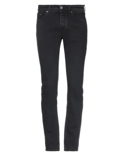 Reign Man Jeans Black Size 33 Cotton, Elastane
