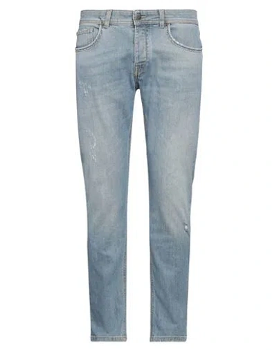 Reign Man Jeans Blue Size 34 Cotton, Elastane
