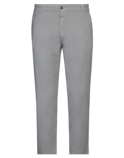 Reign Man Pants Grey Size 36 Linen, Cotton, Elastane