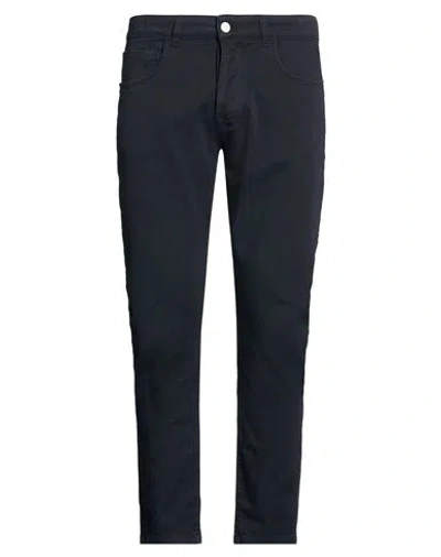 Reign Man Pants Midnight Blue Size 33 Cotton, Elastane In Black