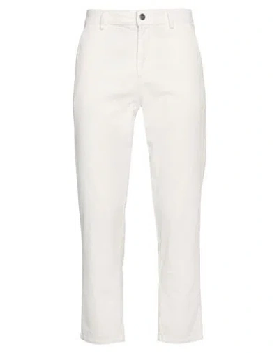 Reign Man Pants White Size 32 Cotton In Multi