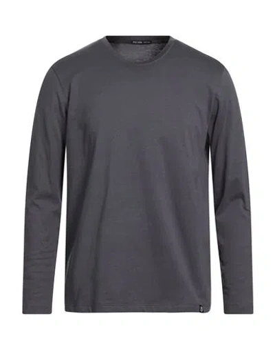 Reign Man T-shirt Grey Size Xxl Cotton In Gray