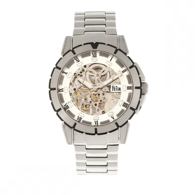 REIGN PHILIPPE AUTOMATIC SKELETON BRACELET WATCH