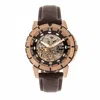Reign Philippe Automatic Skeleton Leather-band Watch In Multi