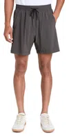 Reigning Champ 4-way Stretch Training Shorts 7 Carbon In Carbon